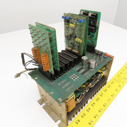 Gould Gettys 11-0116-100 PLC Rack W/ Cards