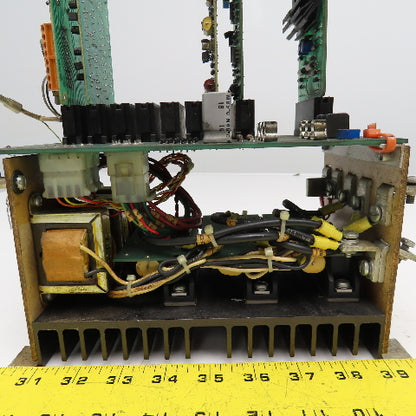 Gould Gettys 11-0116-100 PLC Rack W/ Cards