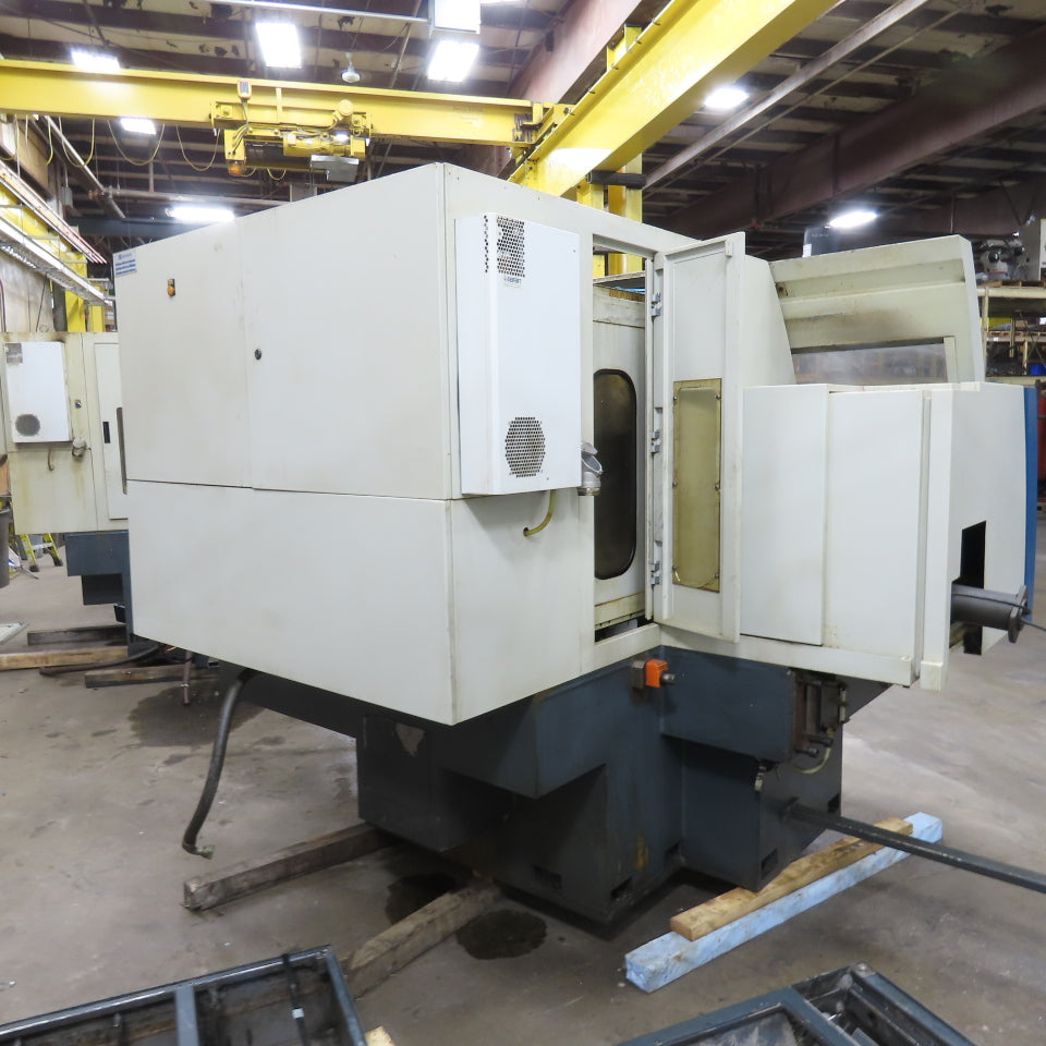 Sinico TOP 1000 2007 CNC Finishing Chamfering Machine W/Chip Conveyor 400V 3Ph