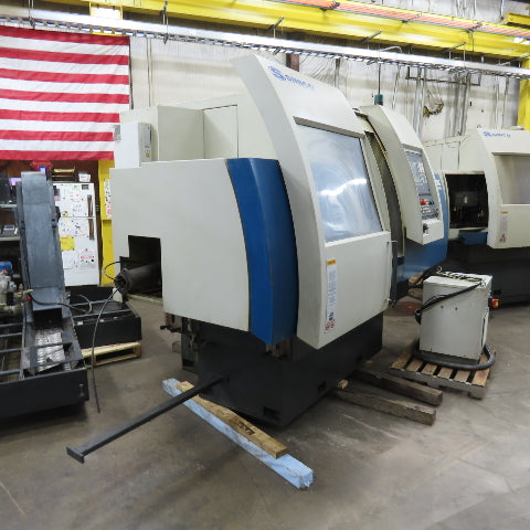 Sinico TOP 1000 2007 CNC Finishing Chamfering Machine W/Chip Conveyor 400V 3Ph