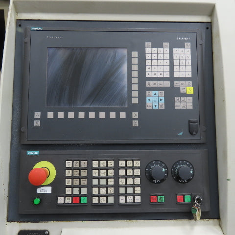 Sinico TOP 1000 2007 CNC Finishing Chamfering Machine W/Chip Conveyor 400V 3Ph