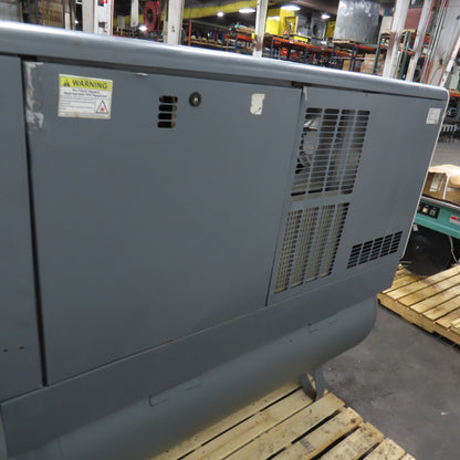Atlas Copco GX18 25HP 130 Gallon Rotary Screw Air Compressor 3Ph 480V 49CFM
