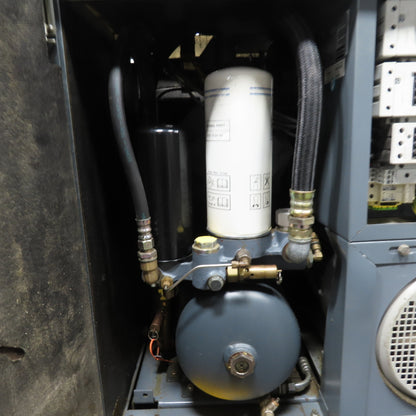 Atlas Copco GX18 25HP 130 Gallon Rotary Screw Air Compressor 3Ph 480V 49CFM