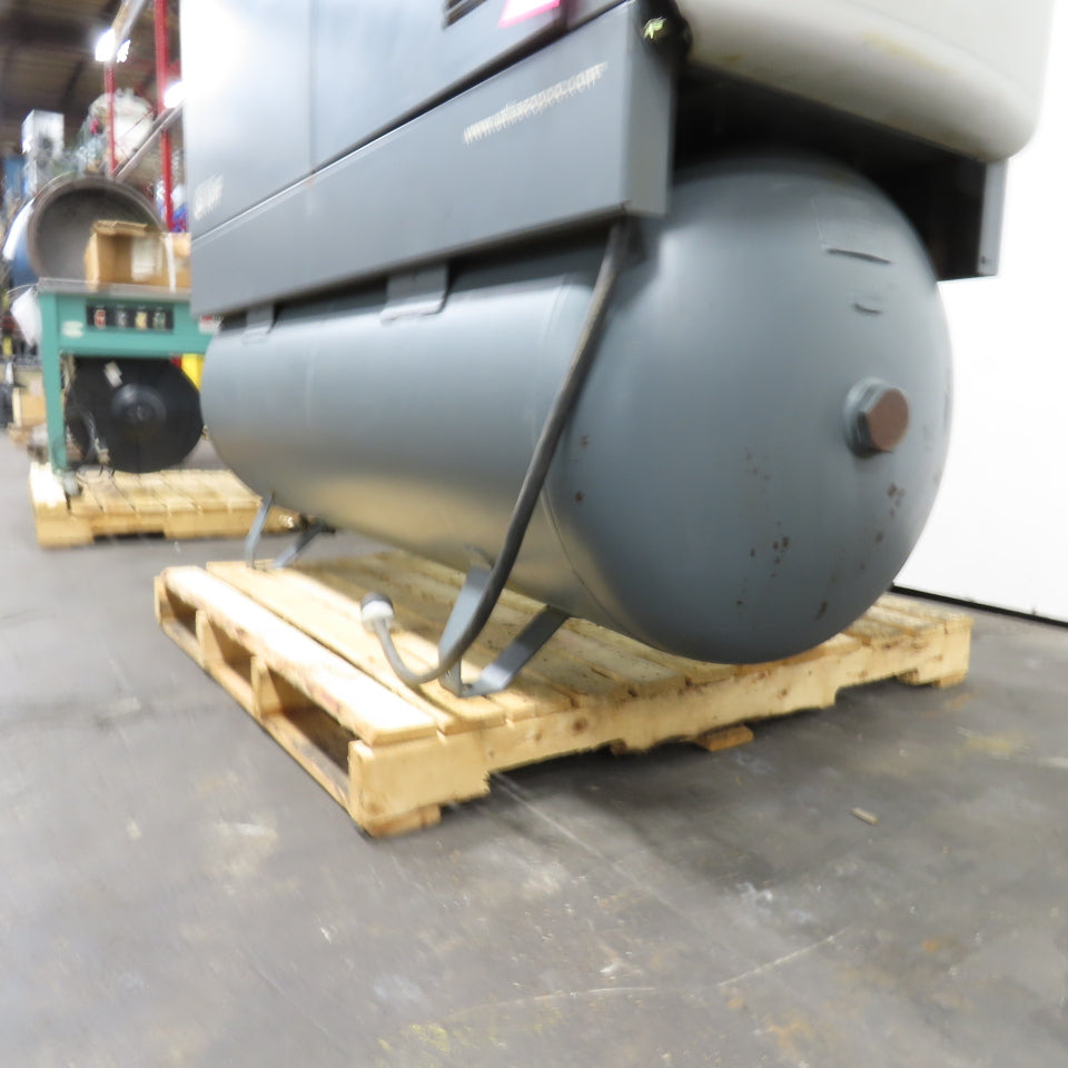 Atlas Copco GX18 25HP 130 Gallon Rotary Screw Air Compressor 3Ph 480V 49CFM