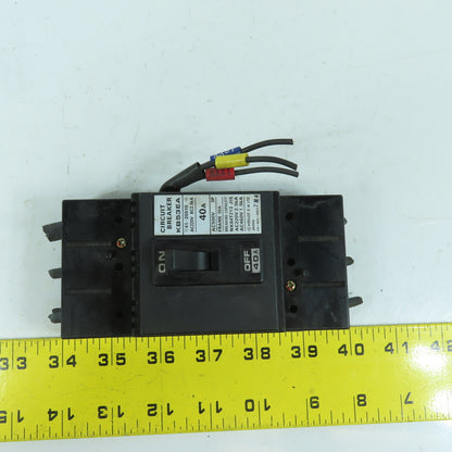 Kasuga E.W. KB53EA 40A 3-Pole Circuit Breaker 220VAC
