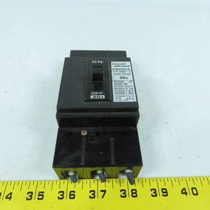 Kasuga E.W. KB33CA 30A 220VAc 3-Pole Circuit Breaker 41-18921