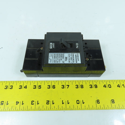 Kasuga E.W. KB33CA 30A 220VAc 3-Pole Circuit Breaker 41-18921