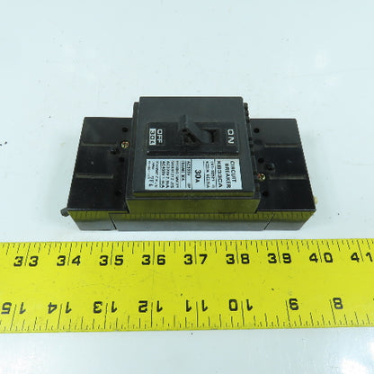 Kasuga E.W. KB33CA 30A 220VAc 3-Pole Circuit Breaker 41-18921