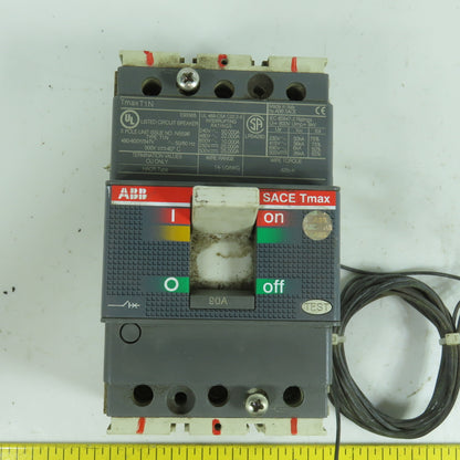 ABB SACE Tmax T1N 90A 3-Pole Circuit Breaker 480-600Y/347V
