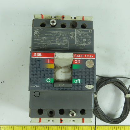 ABB SACE Tmax T1N 90A 3-Pole Circuit Breaker 480-600Y/347V