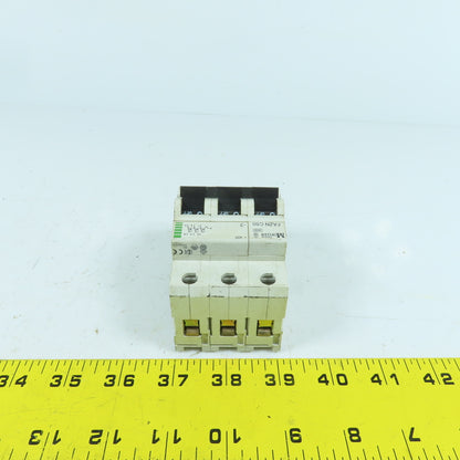 Klockner Moeller FAZN C50 3-Pole 50A Rail Mount Circuit Breaker 400VAC