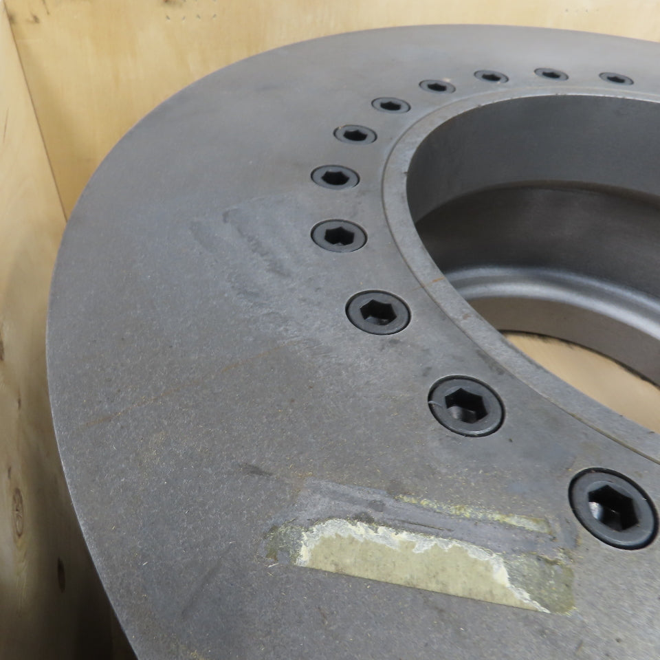 Metso 2T5728B-3 Bearing Coupling 24" OD x 9-1/4" Dia 12-1/8" Bore 24-Bolt