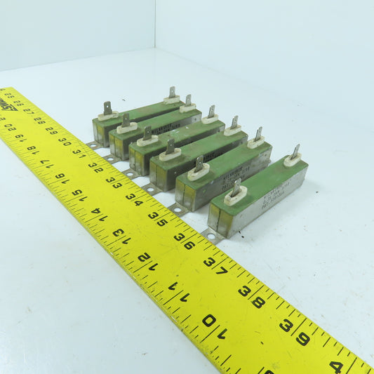 Milwaukee 0.75 OHM Resistor 2-Pole Lot Of 6