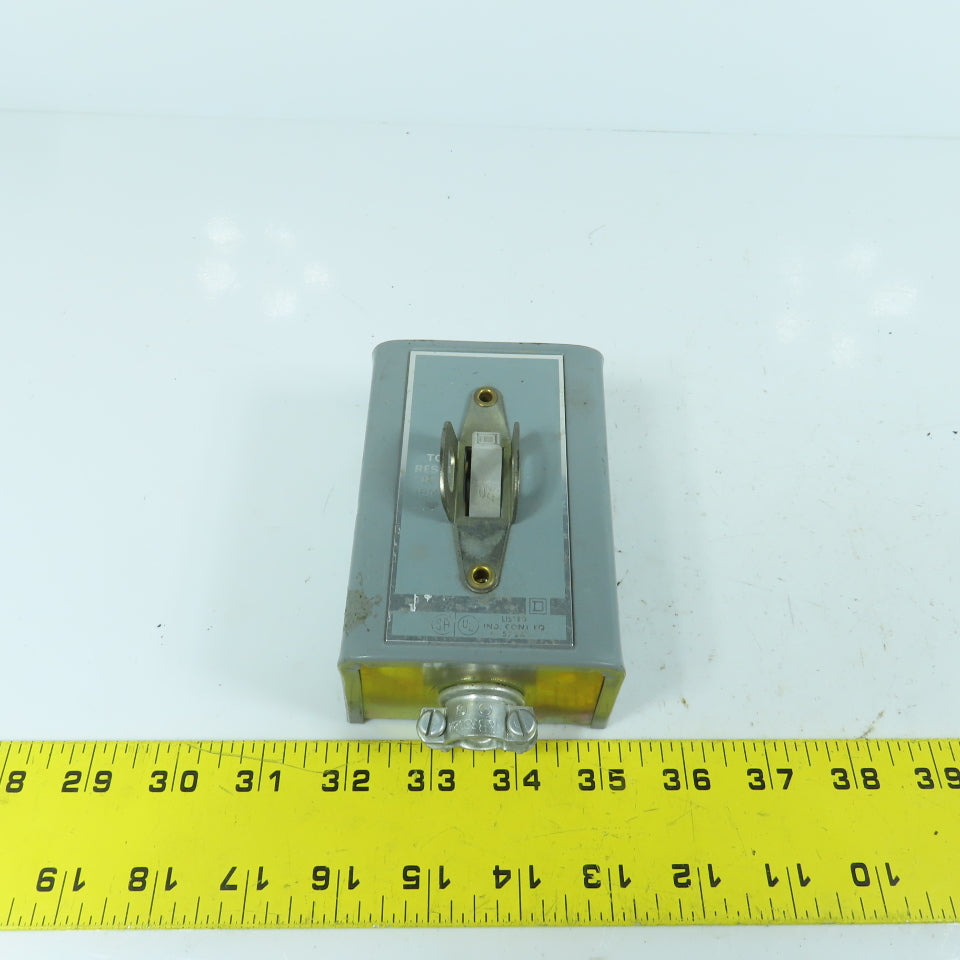 Square D FGJ6S1 Class 2510 Manual Motor Starter Switch 1HP 115/230V 1PH