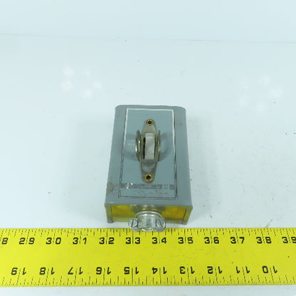 Square D FGJ6S1 Class 2510 Manual Motor Starter Switch 1HP 115/230V 1PH