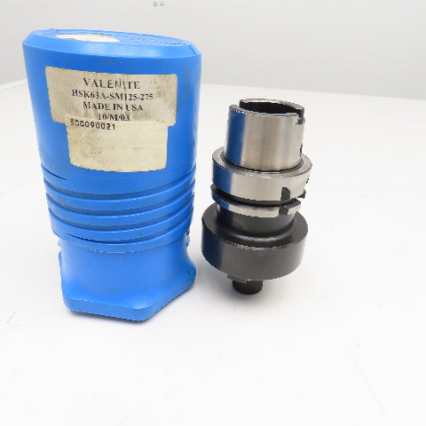 Valenite HSK63A-SM125-275 Shell Mill Holder 1-1/4" Arbor HSK 63