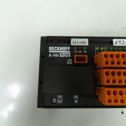 Beckhoff M-1400 Parallel Digital Input/Output Module 24V