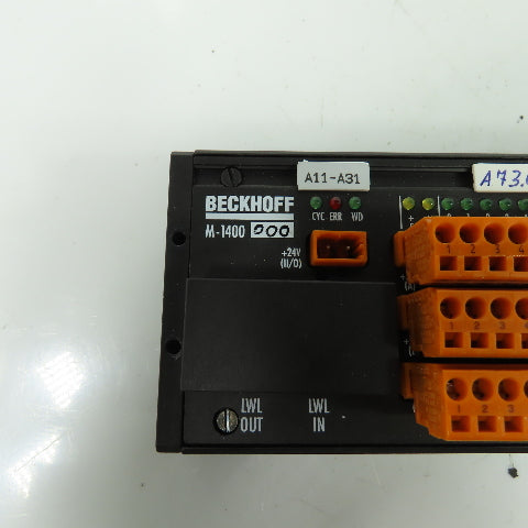 Beckhoff M-1400 Parallel Digital Input/Output Module 24V