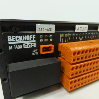 Beckhoff M-1400 Parallel Digital Input/Output Module 24V