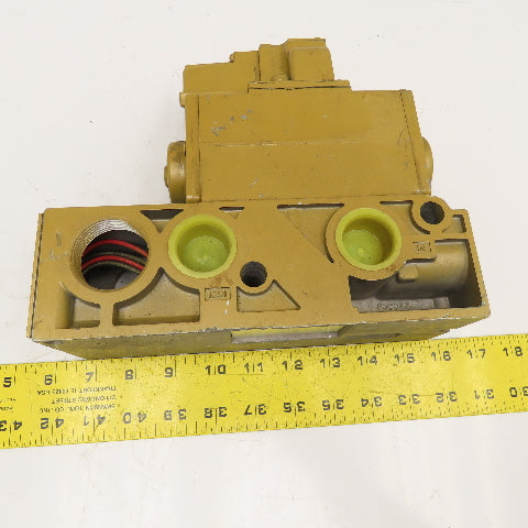 Parker HHB2087501 4 Way 2 Position Pneumatic Valve 120V Coil