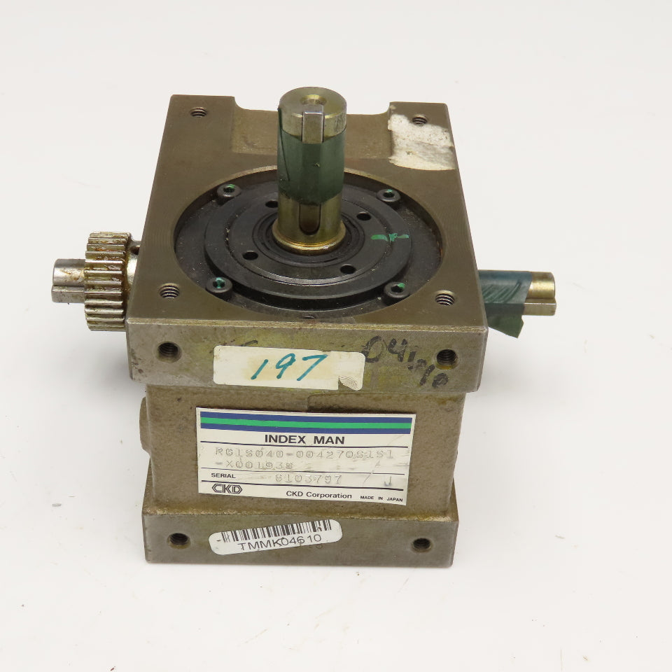 CKD RGIS040-04270S1S1 Index Man Roller Gear Cam Unit