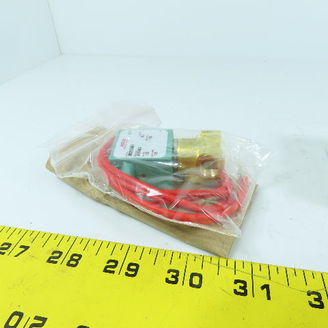 Asco U8256B45V 120V Solenoid Valve 135PSI 1/8" NPT
