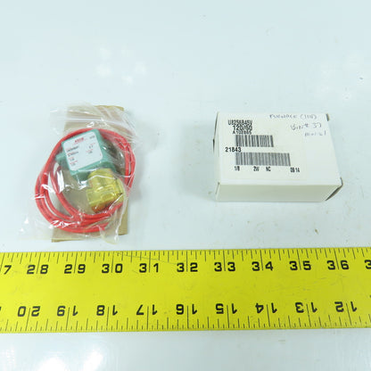 Asco U8256B45V 120V Solenoid Valve 135PSI 1/8" NPT