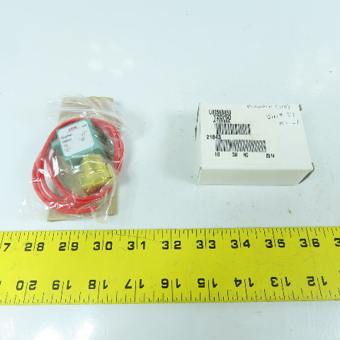 Asco U8256B45V 120V Solenoid Valve 135PSI 1/8" NPT