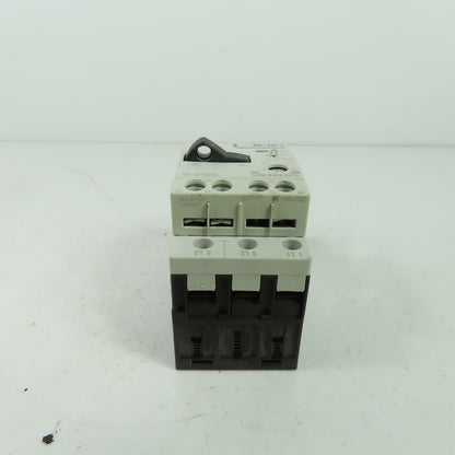 Siemens 3RV1011-1HA10 3-Pole Manual Motor Starter Circuit Breaker 600V 5.5-8A