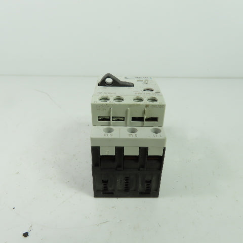 Siemens 3RV1011-1HA10 3-Pole Manual Motor Starter Circuit Breaker 600V 5.5-8A