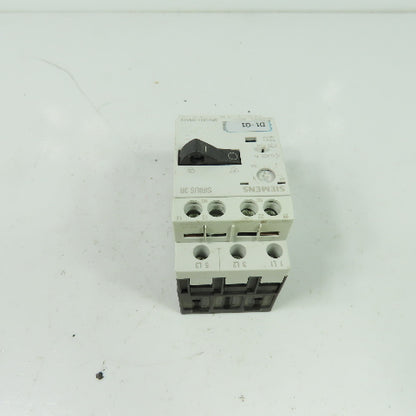 Siemens 3RV1011-1HA10 3-Pole Manual Motor Starter Circuit Breaker 600V 5.5-8A