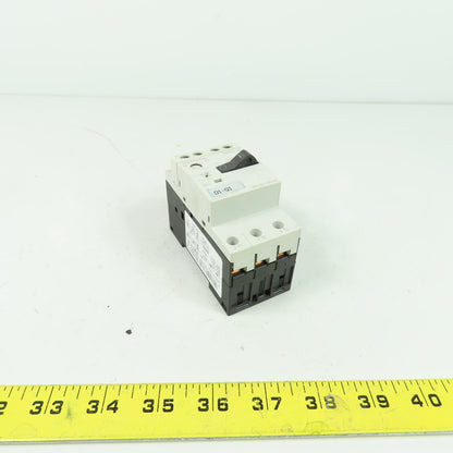 Siemens 3RV1011-1HA10 3-Pole Manual Motor Starter Circuit Breaker 600V 5.5-8A