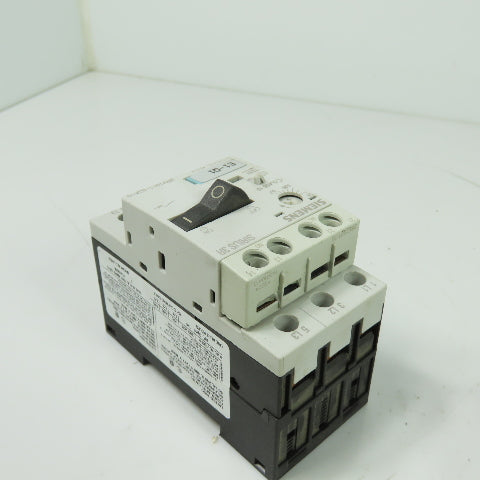 Siemens 3RV1011-0JA10 3Pole Manual MotorStarter Circuit Breaker 600V 1A Lot Of 3