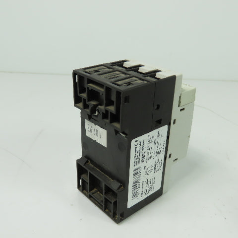 Siemens 3RV1011-0JA10 3Pole Manual MotorStarter Circuit Breaker 600V 1A Lot Of 3