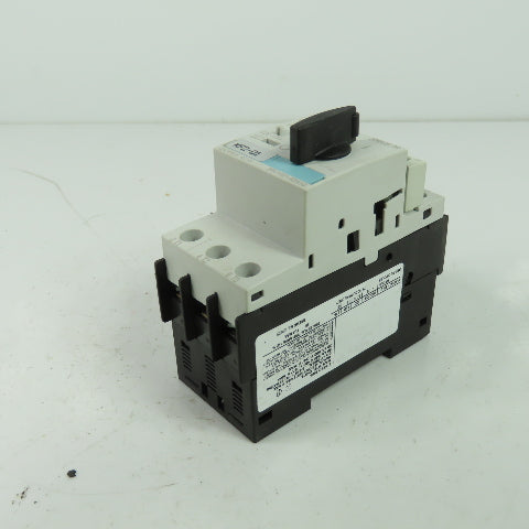 Siemens 3RV1021-4DA10 3 Pole Manual Motor Starter Circuit Breaker 600V 25A
