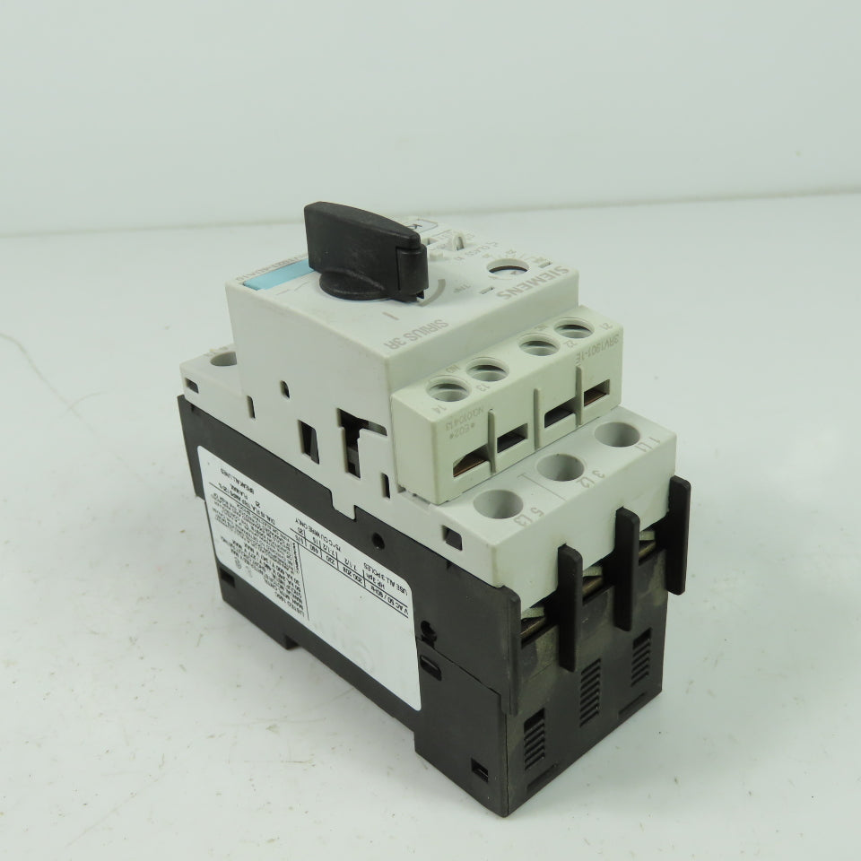 Siemens 3RV1021-4DA10 3 Pole Manual Motor Starter Circuit Breaker 600V 25A