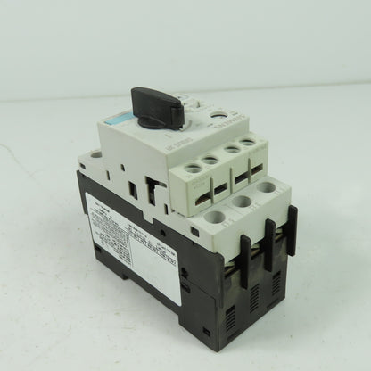 Siemens 3RV1021-4DA10 3 Pole Manual Motor Starter Circuit Breaker 600V 25A