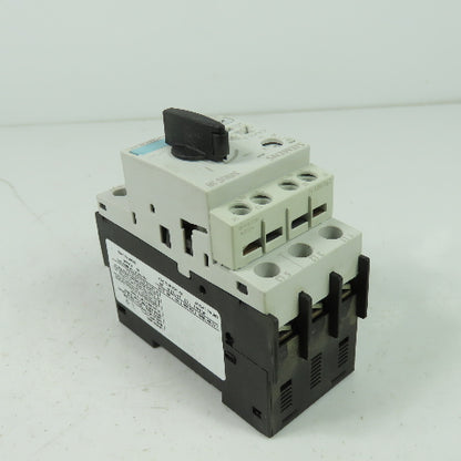 Siemens 3RV1021-4DA10 3 Pole Manual Motor Starter Circuit Breaker 600V 25A