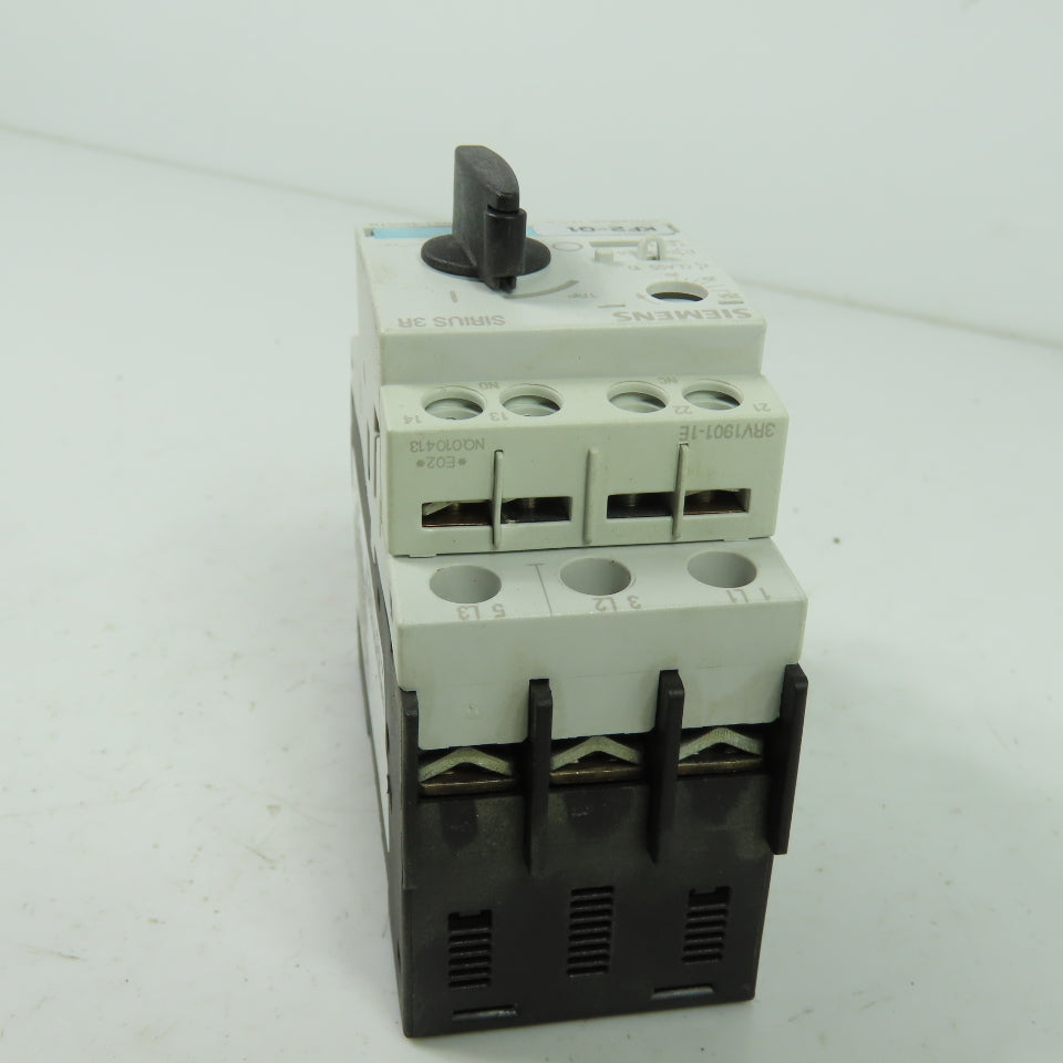 Siemens 3RV1021-4DA10 3 Pole Manual Motor Starter Circuit Breaker 600V 25A