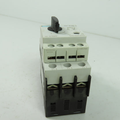 Siemens 3RV1021-4DA10 3 Pole Manual Motor Starter Circuit Breaker 600V 25A