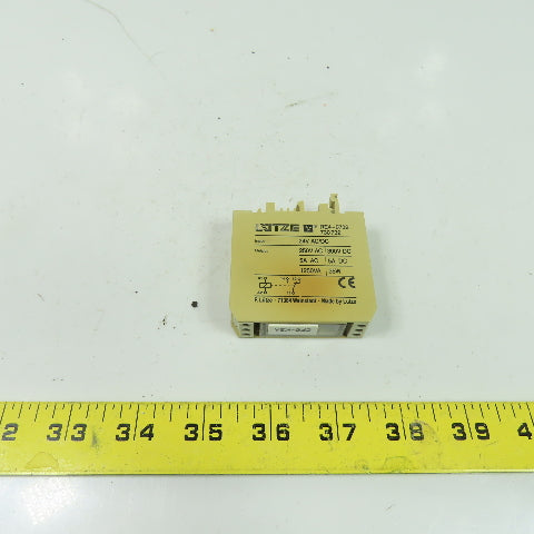 Lutze RE4-0732 Mini Compact Relay Module 24V AC/DC In 250VAC/300VDC 5A Out