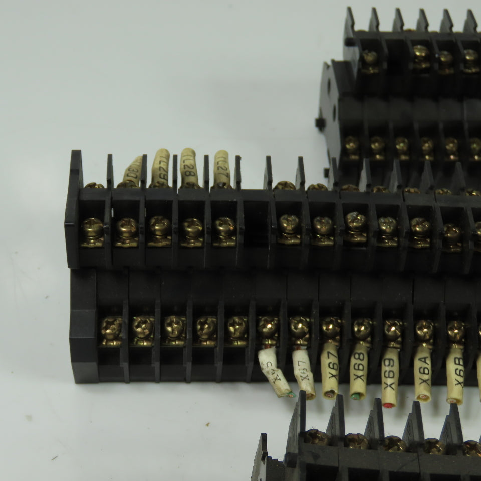Togi CTW-15S 2 Lot Of 100+ Terminal Blocks Din Rail Mount