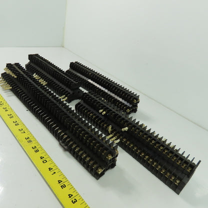 Togi CTW-15S 2 Lot Of 100+ Terminal Blocks Din Rail Mount