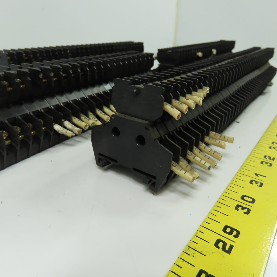 Togi CTW-15S 2 Lot Of 100+ Terminal Blocks Din Rail Mount