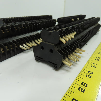 Togi CTW-15S 2 Lot Of 100+ Terminal Blocks Din Rail Mount