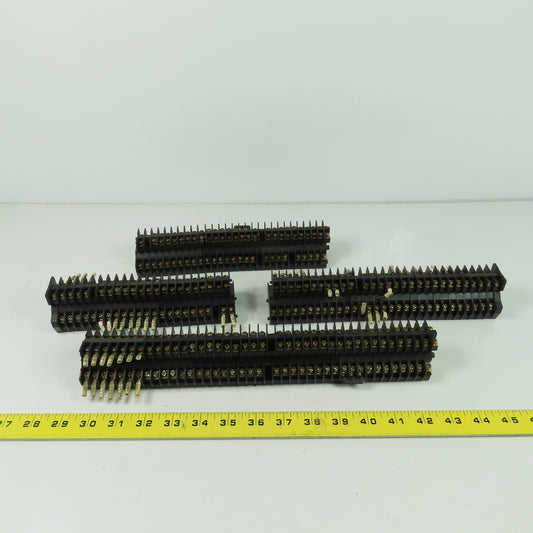 Togi CTW-15S 2 Lot Of 100+ Terminal Blocks Din Rail Mount