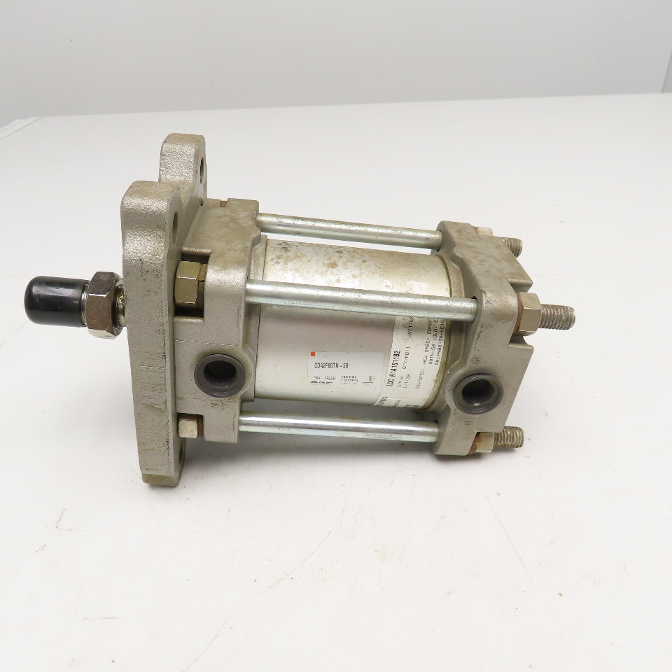 SMC CDA2F80TN-50 80mm Bore 50mm Stroke Double Acting Air Cylinder