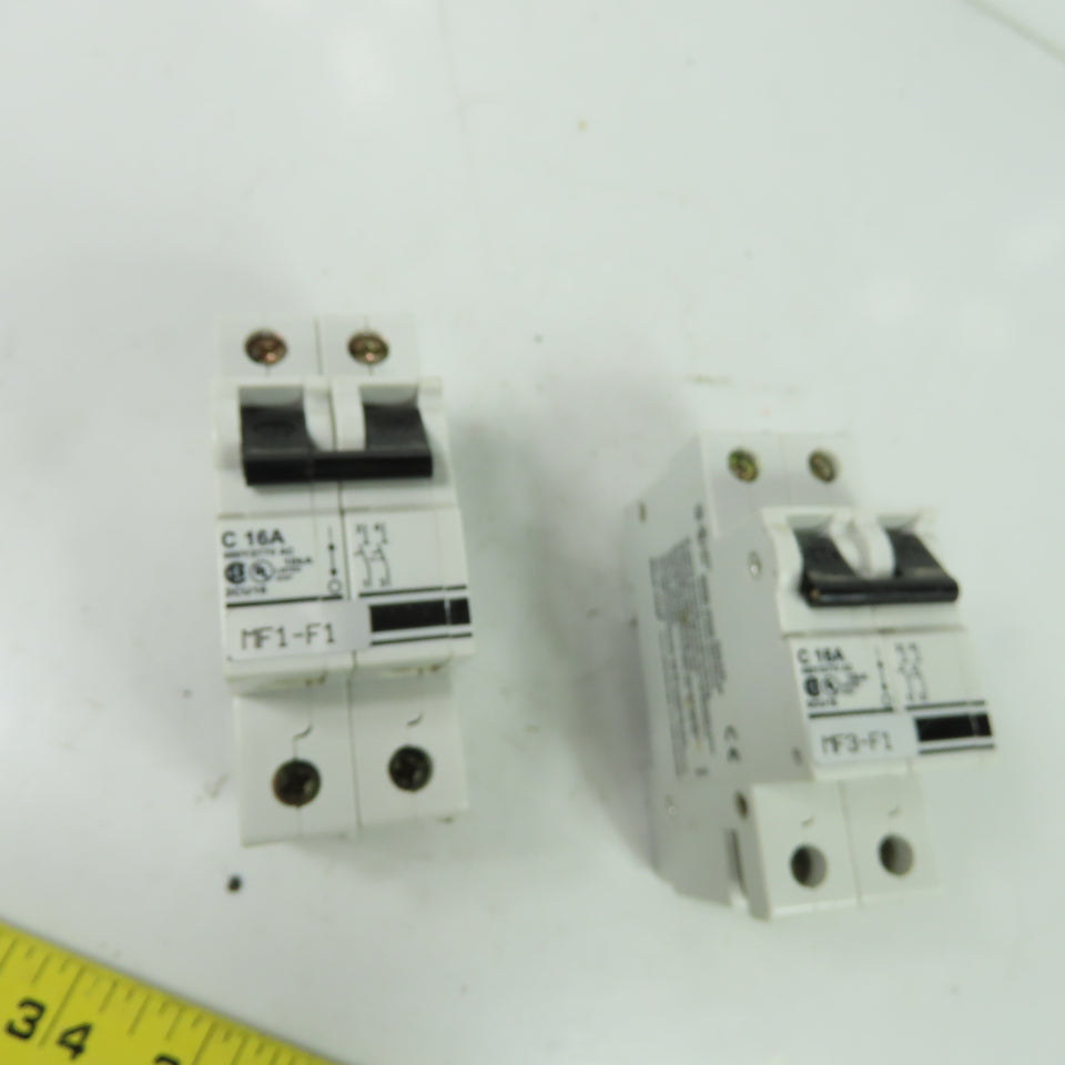 Altech 2CU16 Circuit Breaker 10kA 480Y/277VAC Lot Of 2