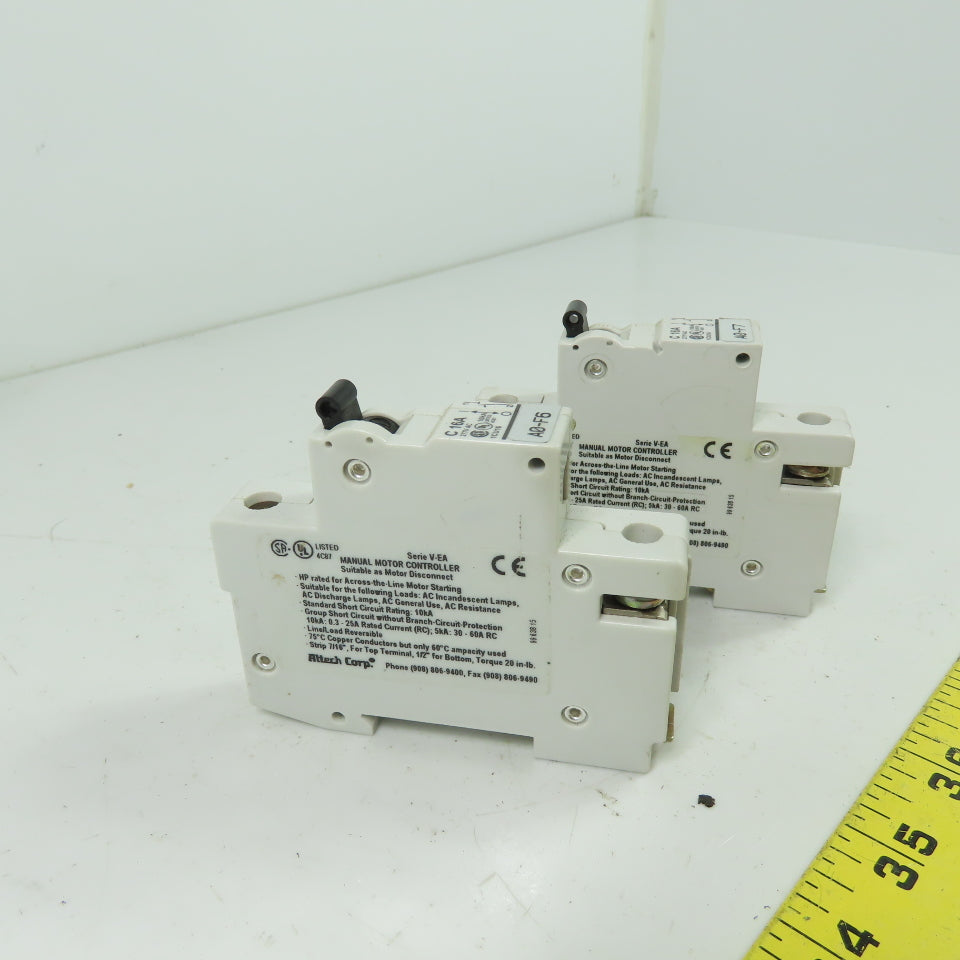 Altech 3CU16 Circuit Breaker 10kA 277VAC Lot Of 2
