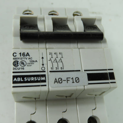 Altech 3CU16 Circuit Breaker 10kA 480Y/277VAC